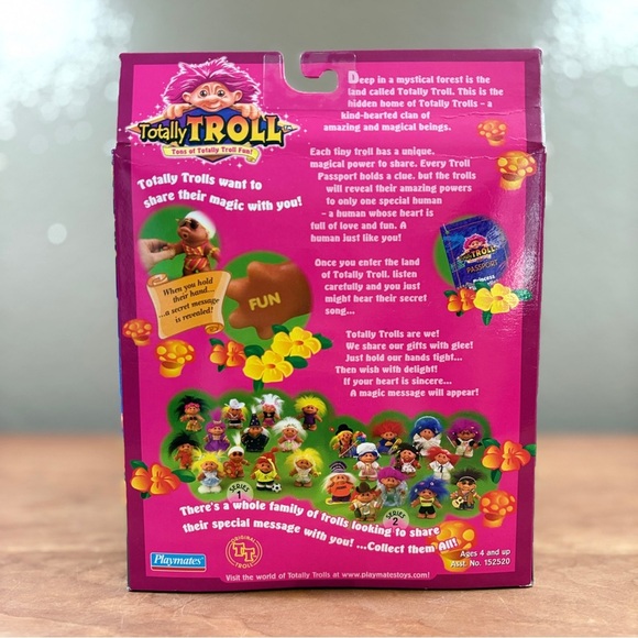 Playmates OLLIE GRINDER Totally Troll Skateboarder Vintage Doll 2001 Series 2 - Picture 6 of 8